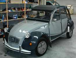 Mike's 2CV in Houston