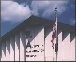 An US Port Authority building