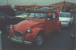 Imagine, if you can, my joy at seeing my 2cv for the first time