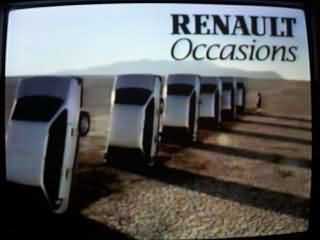 Renault Occasions advert, french TV, november 2001