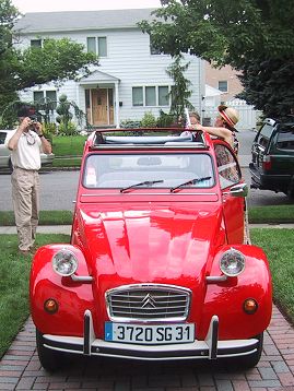 preparing the 2CV